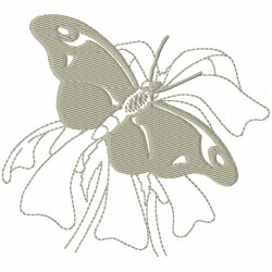 Butterfly Embroidery Design 9